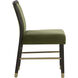 Jeno Meg Olive Dining Chair, Set Of 2